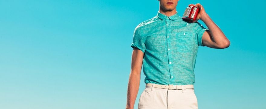 Мужские рубашки с коротким рукавом