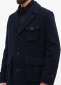 Полупальто мужское Lerros темно-синее 