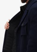 Полупальто мужское Lerros темно-синее 