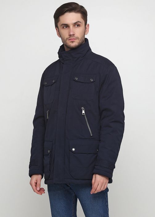 Куртка чоловіча демісезонна Thomas Goodwin (navy 1) темно-синя Куртка чоловіча демісезонна Thomas Goodwin (navy 1) темно-синя