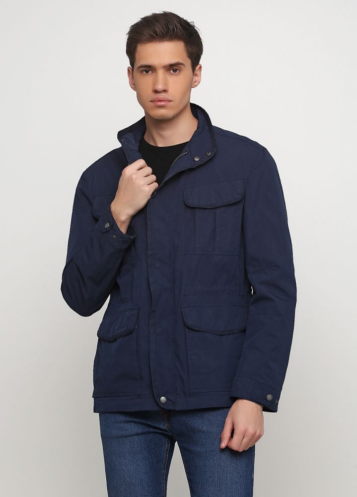 Курточка мужская темно-синяя демисезонная Thomas Goodwin 1