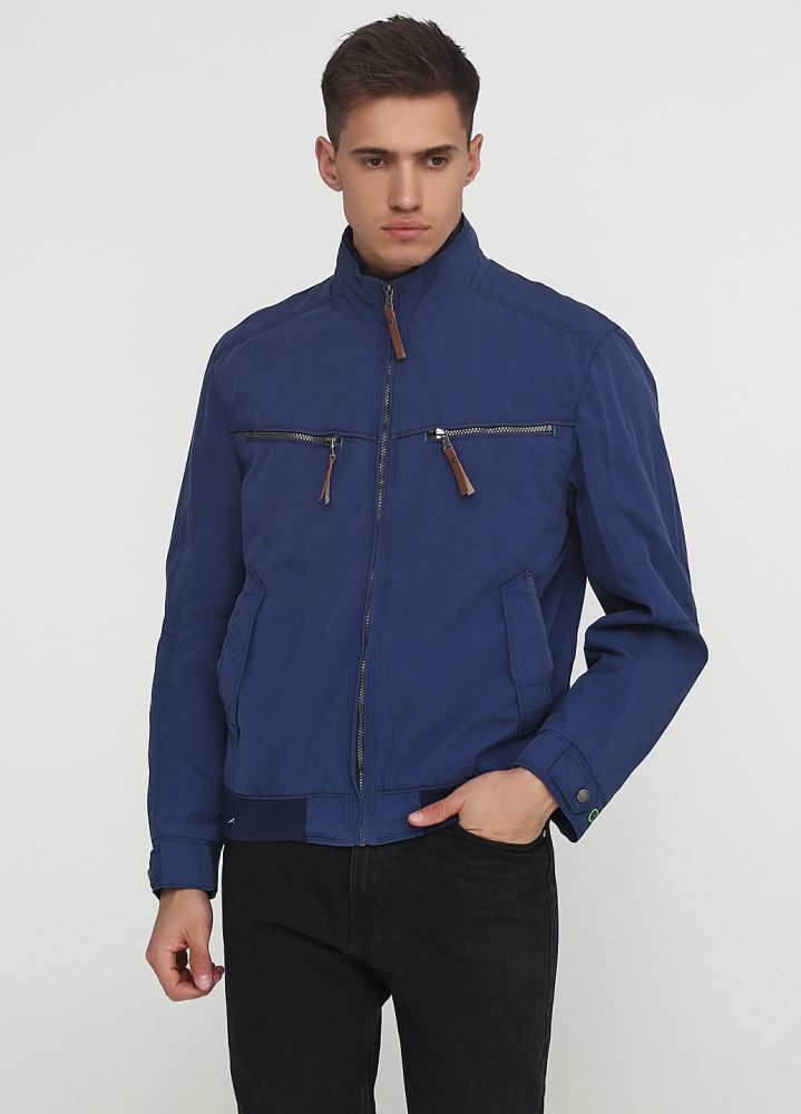 Куртка мужская темно-синяя демисезонная Thomas Goodwin 2