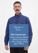 Куртка чоловіча демісезонна Thomas Goodwin royal (синя) з бавовни Куртка чоловіча демісезонна Thomas Goodwin royal (синя) з бавовни
