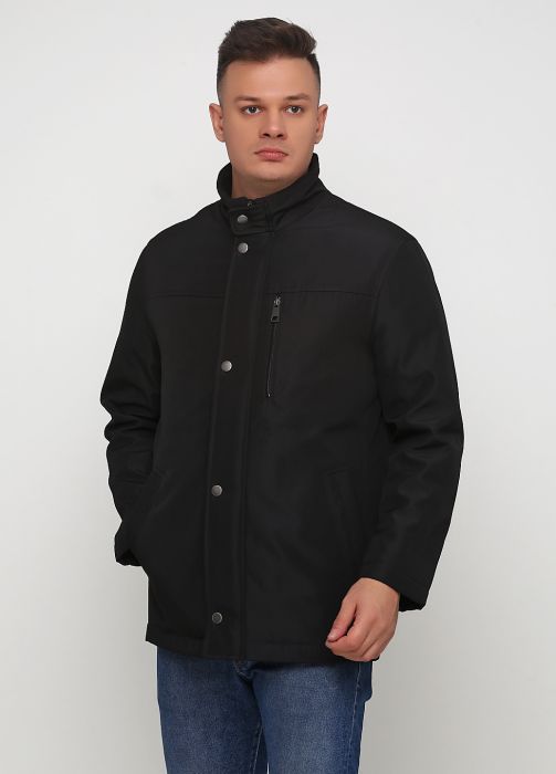 Куртка мужская черная демисезонная Thomas Goodwin