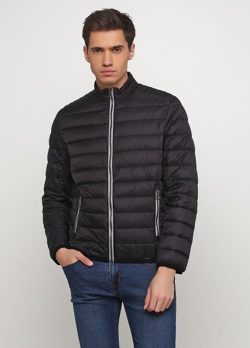 Пуховик мужской Thomas Goodwin черный  