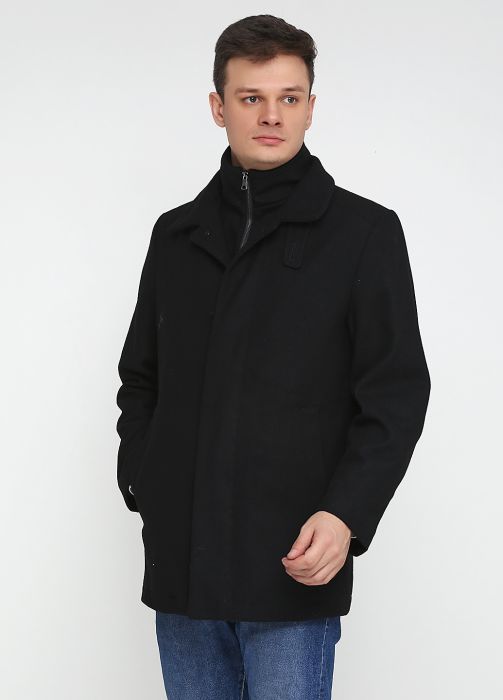 Напівпальто чоловіче демісезонне Thomas Goodwin чорне Напівпальто чоловіче демісезонне Thomas Goodwin чорне