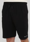 Шорти чоловiчi лiтнi Only Man чорнi з маленькою вишивкою знизу