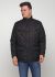 Куртка чоловіча демісезонна Yorn чорна стьобана
