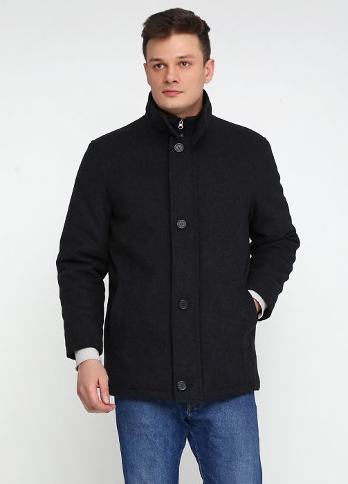 Полупальто мужское темно-серое A.W. Dunmore