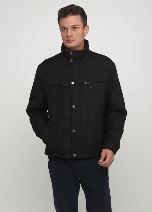 Куртка мужская демисезонная Kaiser 3 черная короткая 