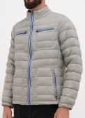 Легкий пуховик чоловічий Kaiser свiтло-сiрий