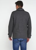 Полупальто мужское серое Kaiser