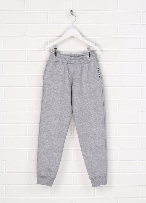 Штани-джогери для хлопчиків зимові Only Man for boys сірі