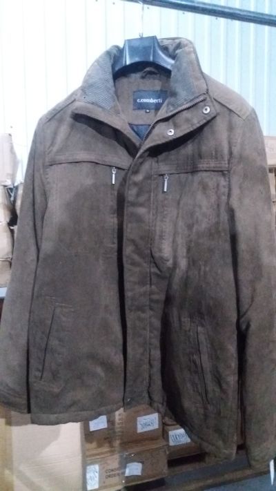 Куртка мужская коричневая демисезонная Carlo Comberti