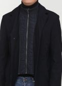 Пальто чоловіче Giorgio темно-синє