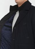 Полупальто мужское демисезонное Angelo Litrico темно-синее