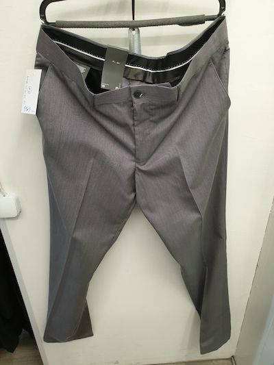 Брюки мужские светло-серые Angelio Litrico