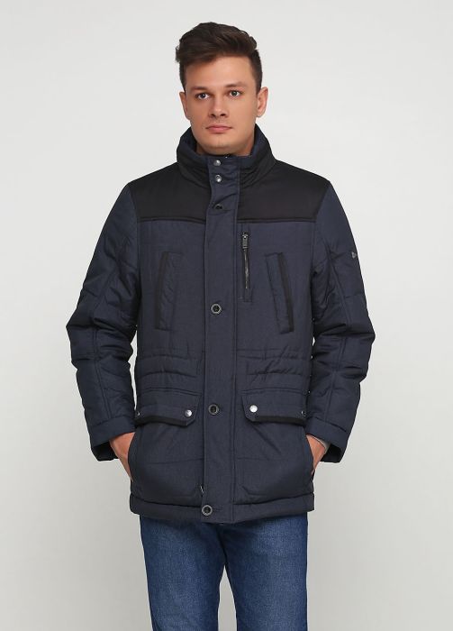 Куртка чоловіча зимова Paul R. Smith темно-синя