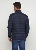 Пуховик чоловічий Paul R. Smith темно-синій з кнопками ззаду