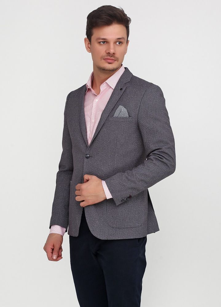 Пиджак мужской Tom Tailor серый
