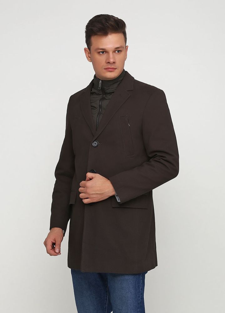 Пальто мужское бледно-коричневое Esprit