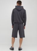 Толстовка чоловіча демісезонна Only Man графітова зі стандартною блискавкою