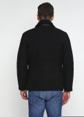 Полупальто мужское черное Commander