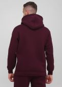 Худи мужское зимнее Only Man сливовое