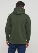 Худі чоловіче зимове Only Man оливкове