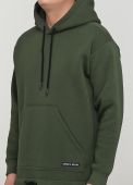 Худі чоловіче зимове Only Man оливкове