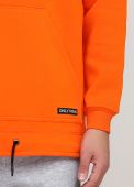 Худи мужское оранжевое зимнее Only Man