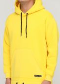 Худи мужское зимнее Only Man желтое