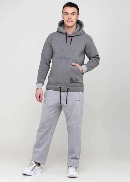 Брюки мужские зимние прямые Only Man серые (высокий рост) Брюки мужские зимние прямые Only Man серые (высокий рост)