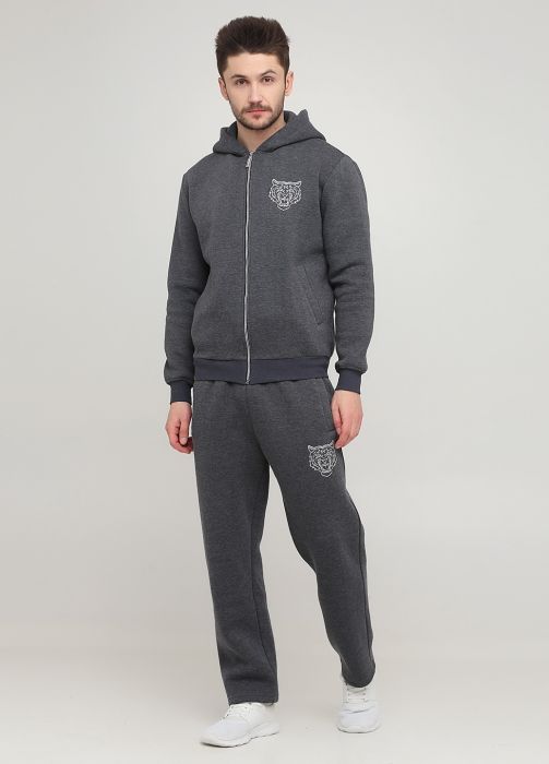 Штани чоловічі зимові прямі Only Man графітові зі сріблястим тигром (н. зр.) Штани чоловічі зимові прямі Only Man графітові зі сріблястим тигром (н. зр.)