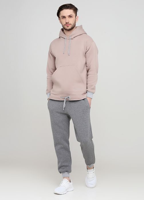 Штани-джогери чоловічі зимовi Only Man темно-сiрi (високий зрiст)