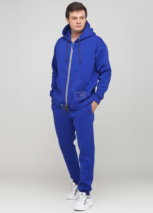 Брюки-джоггеры мужские электрик зимние (высокий рост) Only Man