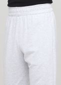 Штани-джогери чоловічі демісезонні Only Man світло-сірі з сірою вишивкою знизу (високий зріст)