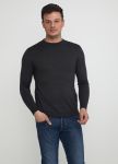 Джемпер чоловічий демісезонний в'язаний Only Man 1 сірий з бавовни