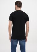 Футболка чоловіча Only Man чорна з круглою горловиною (без вишивки)