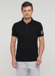 Футболка-поло мужская Only Man черная (лакоста)