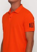 Футболка-поло чоловіча Only Man помаранчева (лакоста)