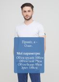Футболка чоловіча V-горловина Only Man сіра з сірим лого ззаду Футболка чоловіча V-горловина Only Man сіра з сірим лого ззаду
