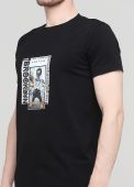 Футболка мужская Only Man черная с рисунком brooklyn Футболка мужская Only Man черная с рисунком brooklyn