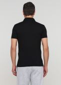 Футболка-поло чоловіча Only Man чорна (лакоста)